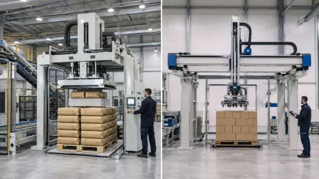 Czy rodzaj produktu decyduje o konstrukcji maszyny do paletowania?